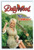 Dollywood Tornado Roller Coaster Pigeon Forge TN Dolly Parton Postcard - $5.95