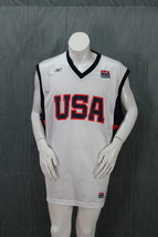 Team USA Basketball Jersey by Reebok - 2004 Home Jersey - Men&#39;s Extra-La... - £58.84 GBP