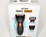 Conair Man Wet/Dry Travel Shaver Powerful Cordless SHV22R - £8.36 GBP