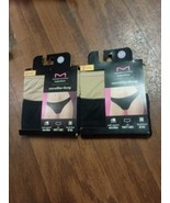 2x Maidenform Women’s 7 / L Thong  Inspirations Black And Tan Underwear ... - $318.37 MXN