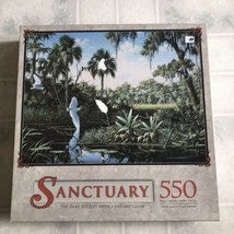 SANCTUARY &#39;Summer Games&#39; 550 pc Silky Puzzle Ben Essenburg Vintage - £25.69 GBP
