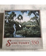 SANCTUARY &#39;Summer Games&#39; 550 pc Silky Puzzle Ben Essenburg Vintage - £25.54 GBP