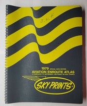 1979 Sky Prints AOPA Edition Aviation Enroute Atlas Maps  Spiral Bound - $19.79