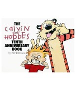 (40F20B2) Adventures of Calvin &amp; Hobbes 10th Anniversary Bill Watterson  - $14.99