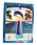 Super Bowl LXI Program Magazine Bears Colts Florida Souvenir VGC - €11,04 EUR