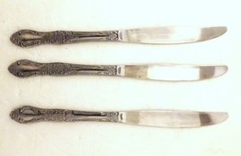 Oneida Northland CAROLINA Set of 3 Dinner Knives Stainless Flatware Kore... - $6.29