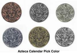 Azteca Aztec Calendar Patch Pick Color Chicano Art La Raza Aztlan Lowrid... - $7.95