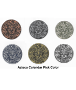 Azteca Aztec Calendar Patch Pick Color Chicano Art La Raza Aztlan Lowrid... - £6.25 GBP