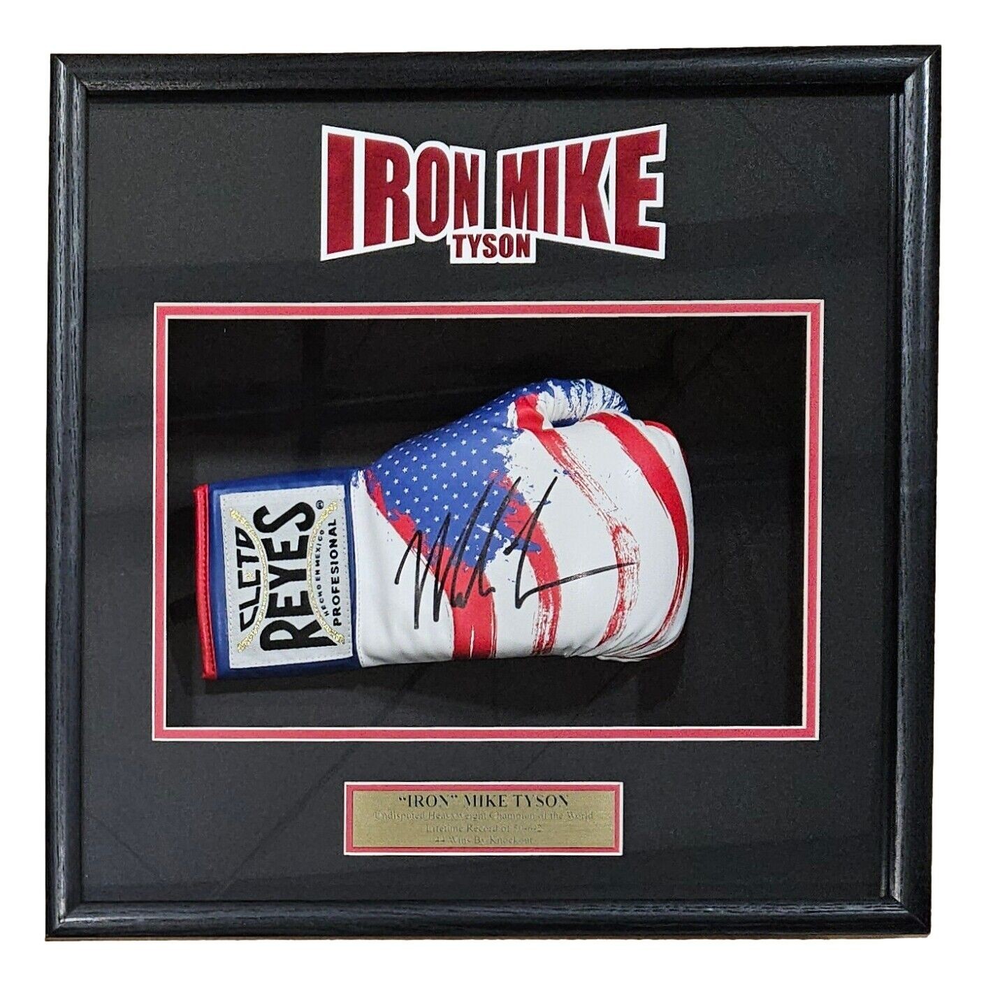 Primary image for Mike Tyson Signé USA Droit Main Cleto Reyes Boxe Gant Shadowbox JSA ITP