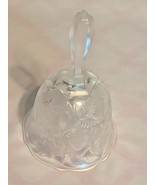 Fenton Bell Frosted Glass Strawberry Design ? ? - $10.00