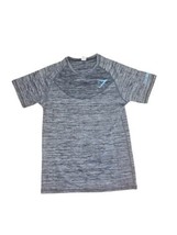 Gymshark Womens Adapt Short Sleeve Compression T-Shirt Heather Grey Size XXL - $7.60