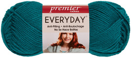 Premier Yarns Anti-Pilling Everyday Worsted Solid Yarn-Peacock - £11.01 GBP