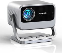[Netflix Officially &amp; Ai Auto Focus]Voplls 4K Projector With Wifi And, Grey - £409.03 GBP