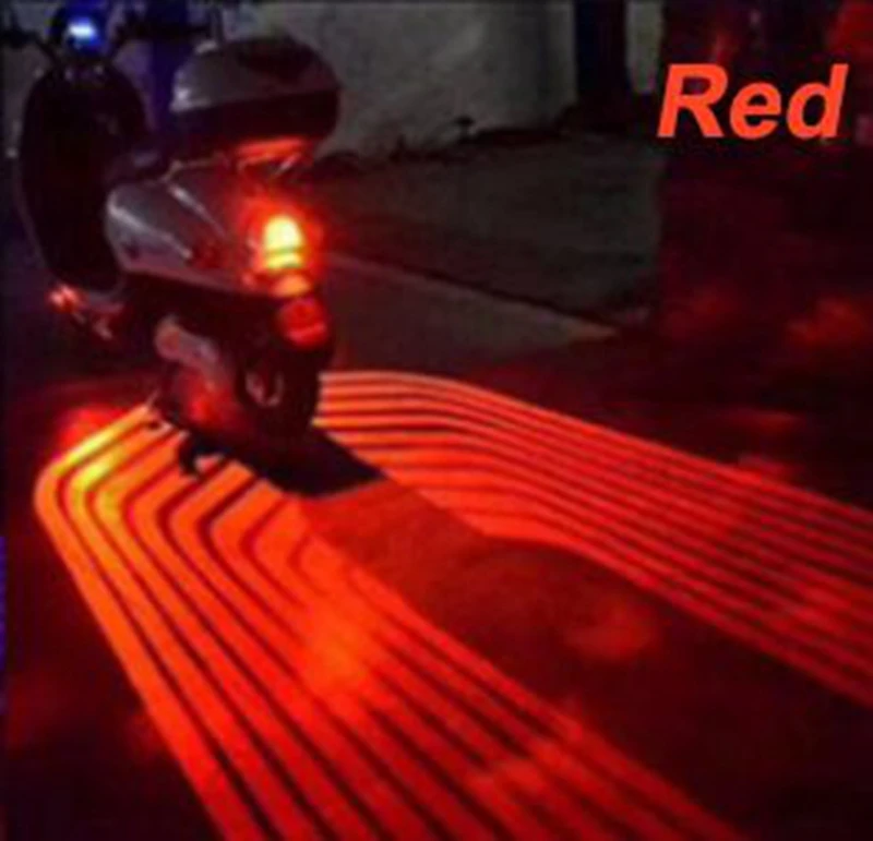 2 Pcs Motorcycle  Wings LED Projection Lamp Body Door Shadow Laser Welcome Light - £139.35 GBP