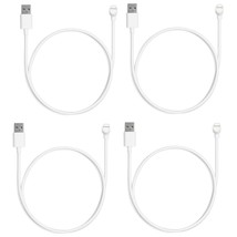 4 Pack Cam Charge Cable - Replacement Cable For Nest Cam (3 Ft) Snow - £36.03 GBP