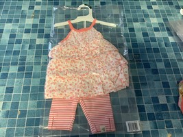 Burt’s Bees Baby Tunic &amp; Capri Legging Set 0/3 Months - £7.04 GBP