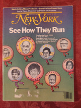 NEW YORK Magazine March 19 1979 Senate Race Summer Jobs Jacob Javits - £12.70 GBP