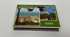 Greetings from Haifa Photo Booklet Travel Postcard Souvenir Made in Israel - £15.53 GBP