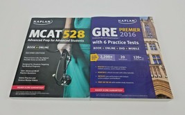 Kaplan Test Prep Books MCAT 528 (2nd Edition) &amp; GRE Premier 2016 - £21.66 GBP