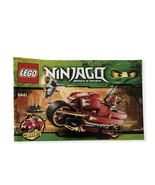  Lego Ninjago #9441 - Kai&#39;s Blade Cycle 2011 &quot;INSTRUCTION MANUAL ONLY&quot; - £7.76 GBP