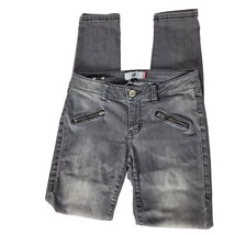 Cabi Jeans Women&#39;s Skinny Jeans Size 2 Graphite Gray Light Wash Zipper P... - £29.91 GBP