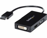 StarTech.com 3 in 1 DisplayPort Multi Video Adapter Converter - 1080p DP... - £25.41 GBP