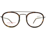Jean Lafont Eyeglasses Frames BRIDGE OPT 619 Brown Tortoise Round 48-22-140 - £333.19 GBP