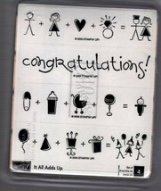 Stampin&#39; Up - It All Adds Up - New Unmounted Stamps 2005 - £12.20 GBP