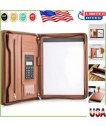 Compact 10.1-Inch Tablet Portfolio – Stylish Vegan Leather Organizer wit... - $959.90 MXN