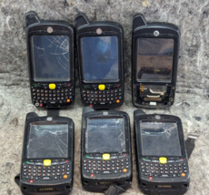 Lot of 7 Zebra Motorola MC67 MC67NA Mobile Barcode Scanner - For Parts - $52.99