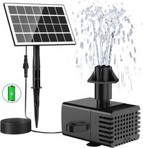 Versatile Solar Fountain with 7 Nozzles - Perfect for Outdoors, Gardens ... - $63.31