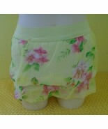 Tangerine Girls Yellow Elastic Waist Layered Polyester Floral Skirt Size... - €8,54 EUR