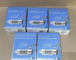 Box of 5 Kensington Security Lock for Netbooks New (Silver) K64588US - K... - $29.99