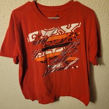 Fox Racing Mens Size XL MotoX Red Short Sleeve Shirt - £9.50 GBP