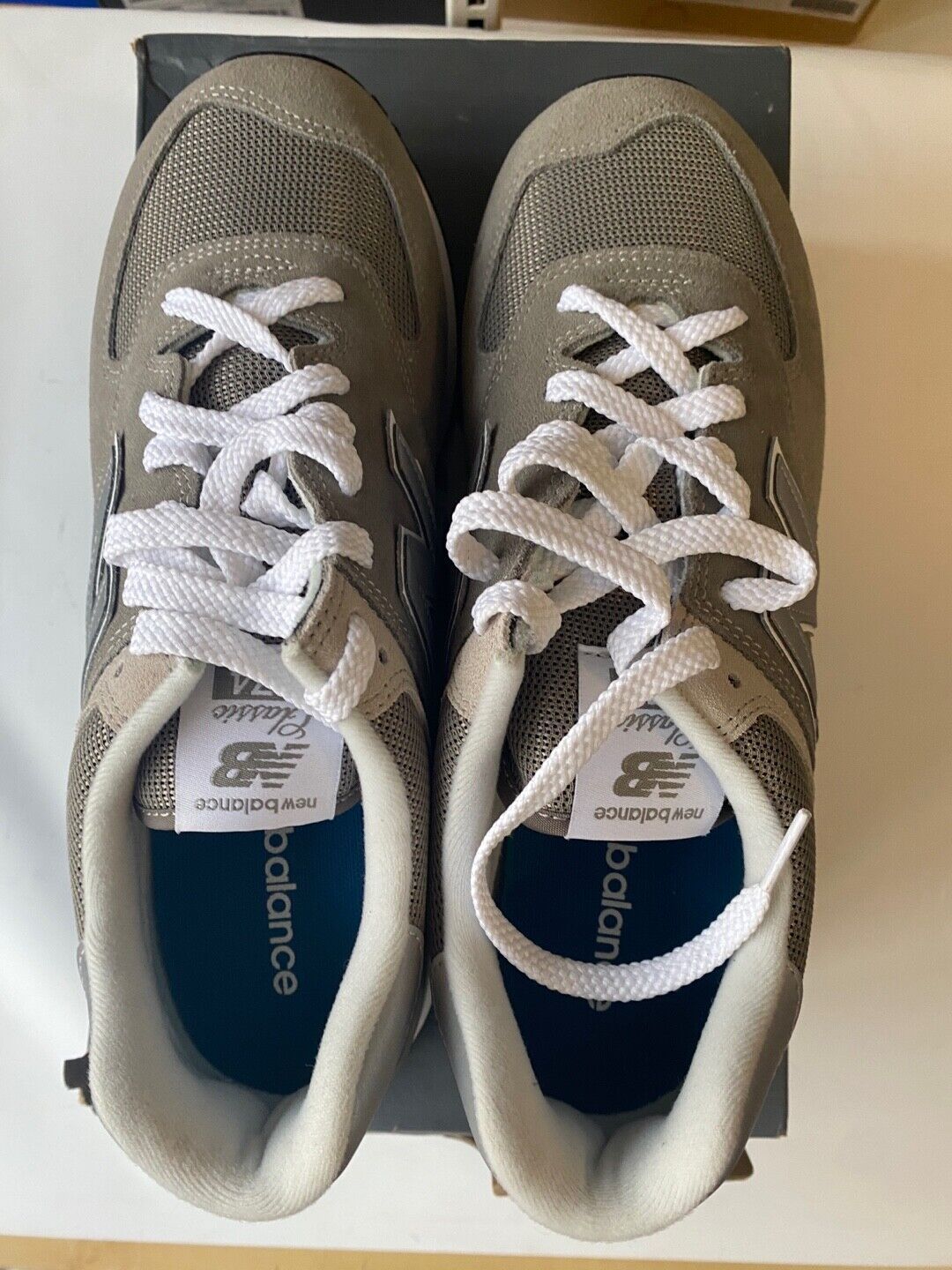New Balance Men s 574 Casual Shoes Grey 9.5