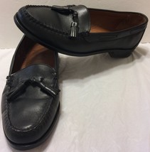 Allen Edmonds Naples Black Leather Tassel Loafer Dress Shoes Size 9 D Sl... - £63.60 GBP