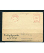 Germany  1943 Postal card to Graudena Poland Grudziadz 11215 - $9.90