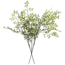 Artificial Plants,2Pcs 43&quot; Green Nandina Faux Branches For Vase,Artificial Plant - £31.53 GBP