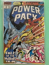 Power Pack #35 FALL OF THE MUTANTS X-FACTOR MARVEL 1988 NM/NM- - $292.77 MXN