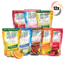 12x Packs Klass Variety Sweetened Drink Mix | 14.1oz | Mix & Match Flavors - $59.87