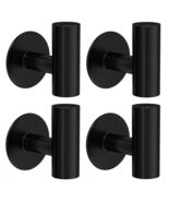 2 Pack Matte Black Stainless Steel Towel Hooks Waterproof Heavy Duty - €2,96 EUR 2 Pack Matte Black Stainless Steel Towel Hooks Waterproof Heavy Duty - €2,96 EUR