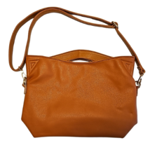 Brown Faux Leather Bag never used - $19.79