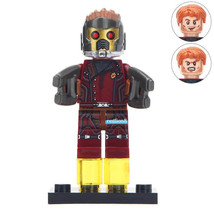 Star-Lord (Guardians of the Galaxy) Marvel Superhero Lego Moc Minifigure Bricks - £2.38 GBP