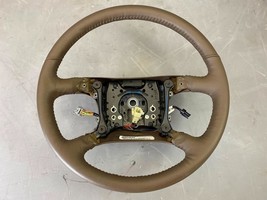 OEM 2006-2007 Cadillac DTS Cashmere Bare Leather Steering Wheel 15847518 - £175.16 GBP