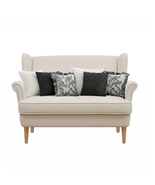 SOGA 6PC White &amp; Gray Floral Ruffle Diamond Knit Pillowcase Set – 45cm C... - $147.90