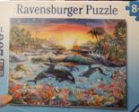 Ravenburger Puzzle 200 XXL Pieces Oceanic Life Orca Paradise Ocean Coral... - $37.39