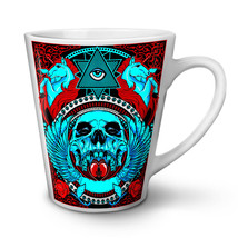 Illuminati Angel Skull NEW White Tea Coffee Latte Mug 12 17 oz | Wellcoda - $16.99+
