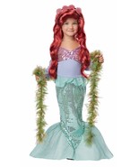 Lil&#39; Mermaid Halloween Dress Up Play Costume Toddler 4-6 - £25.16 GBP