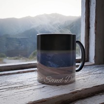 Color Changing! Great Sand Dunes National Park ThermoH Morphin Ceramic Coffee Mu - £11.78 GBP