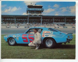 Tiny Lund #55 Pepsi Cola Camaro NASCAR Post Card 1971-Daytona-7 x 5½ - £24.81 GBP